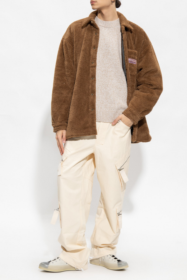 Acne studios teddy jacket best sale